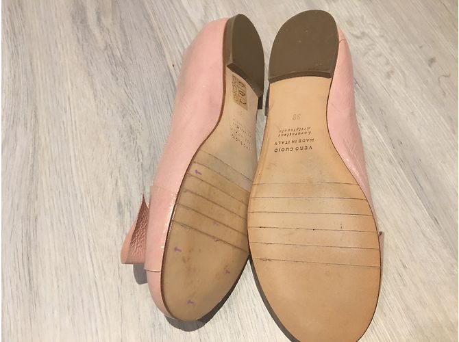 Ballerine Pierre Darré in vernice rosa - vista 3