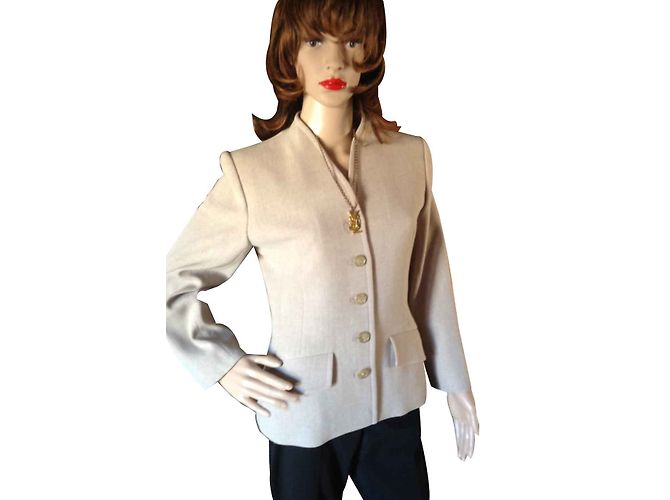 Yves Saint Laurent BLAZER BEIGE COL V CHYC - vista 2