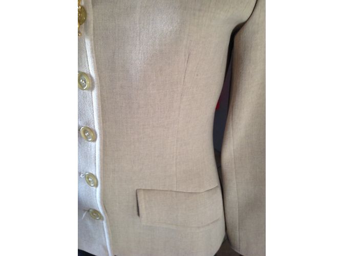 Yves Saint Laurent BLAZER BEIGE COL V CHYC - vista 8