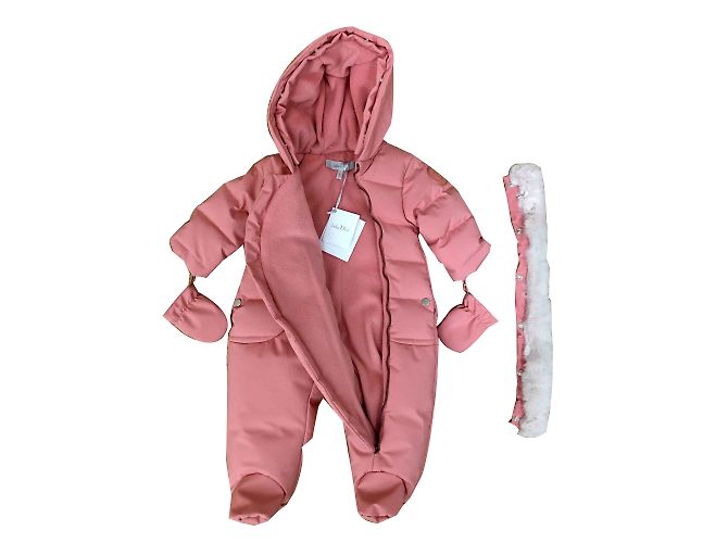 Baby Dior Winter-Overall Babydior 3 Monate alt Pink - Ansicht 2