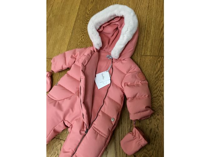 Baby Dior Winter-Overall Babydior 3 Monate alt Pink - Ansicht 3