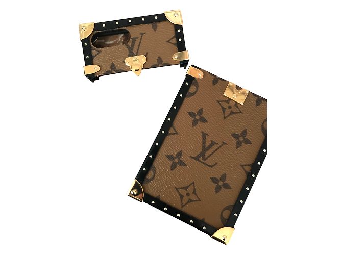 Louis Vuitton Iphone Shell 7 O 8 Más Castaño - vista 2