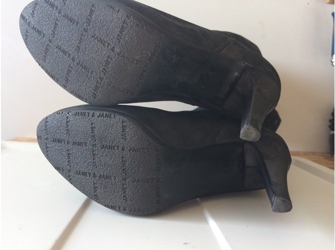 Janet & Janet Botas Negro - vista 3