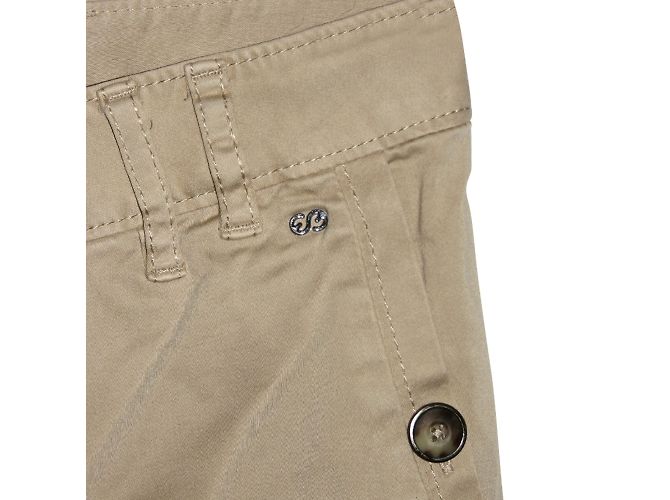 Vaqueros cargo Escada beige de algodón - vista 3