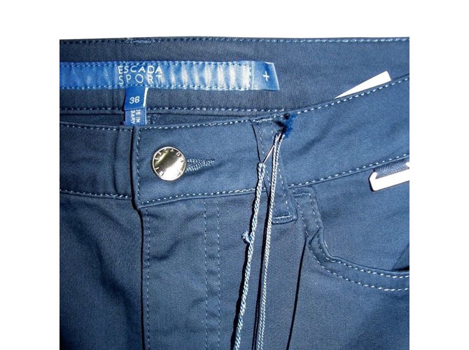 Vaqueros Escada Sport Azules de Algodón - vista 4