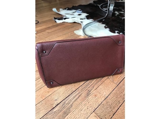Golden Goose Star Tote Bag Leder Dunkelrot - Ansicht 3