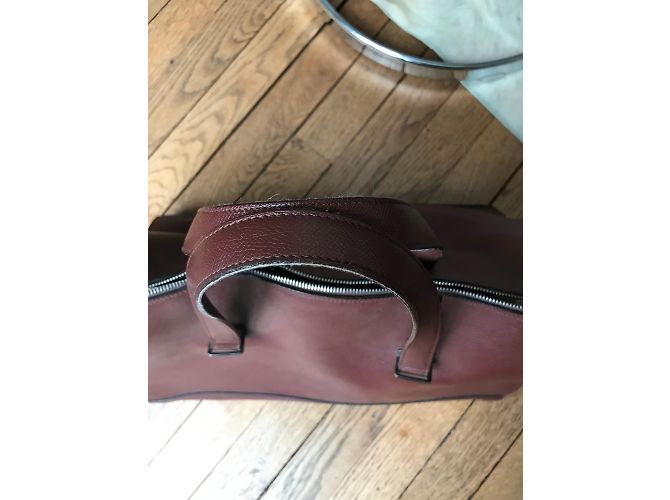 Golden Goose Star Tote Bag Leder Dunkelrot - Ansicht 4