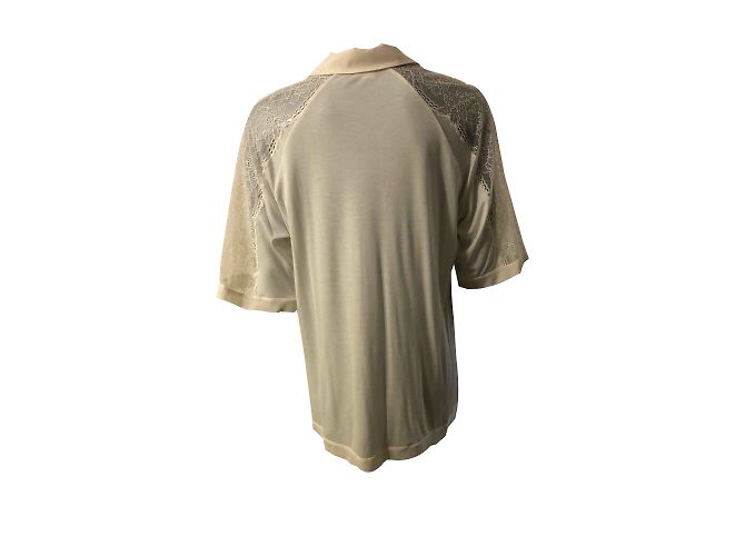La Perla Hemd aus Rayon Farbe Eggshell Aus weiß - Ansicht 2