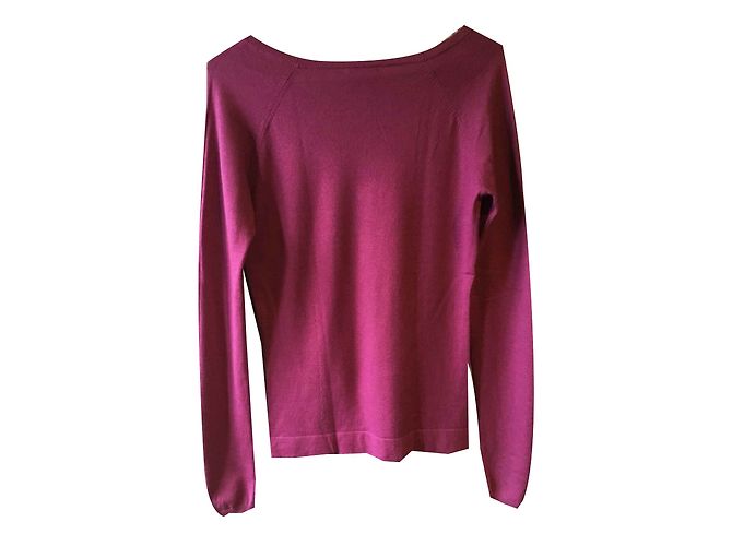 Renato Nucci Fuchsia-Pullover aus Seide und Kaschmir Fuschia - Ansicht 2