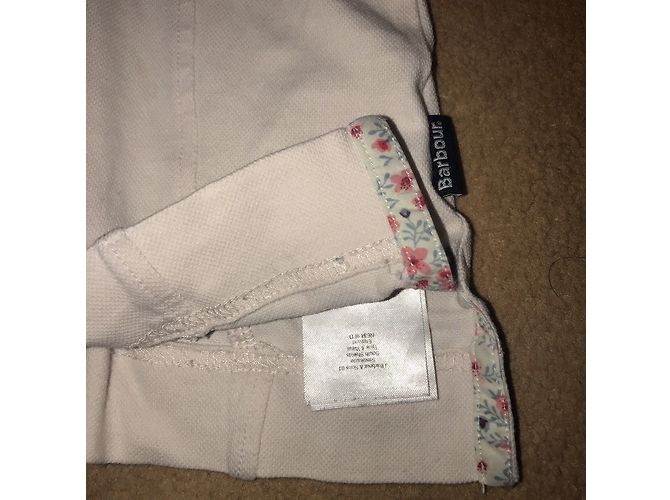 Polo Barbour in cotone rosa - vista 8