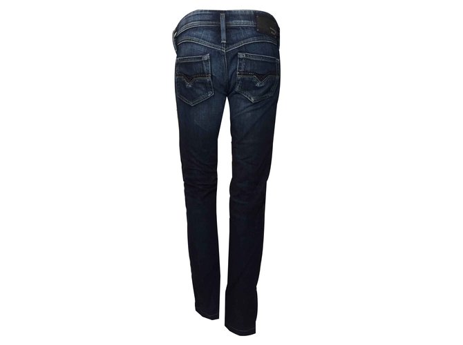 Vaqueros Diesel de denim azul - vista 2