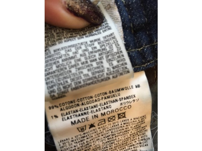 Vaqueros Diesel de denim azul - vista 6