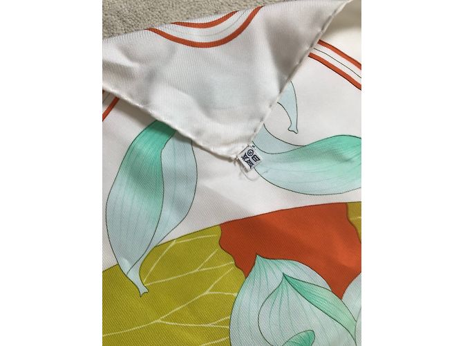 Hermès Flores de loto Beige - vista 6