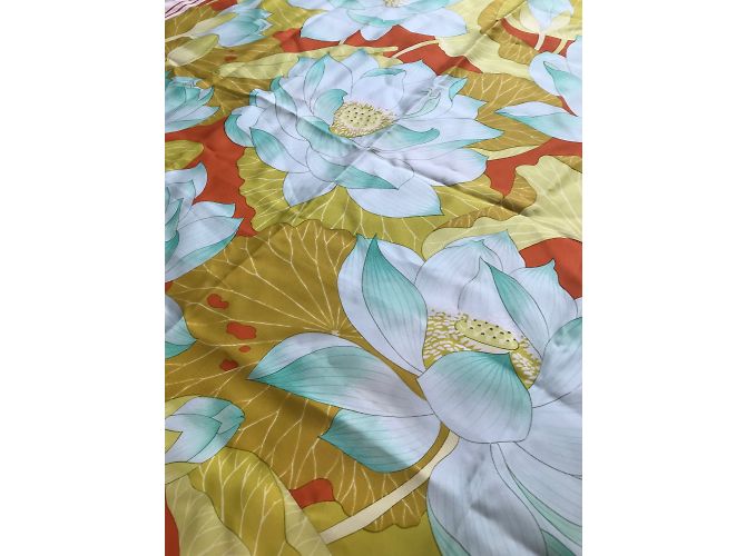Hermès Flores de loto Beige - vista 7