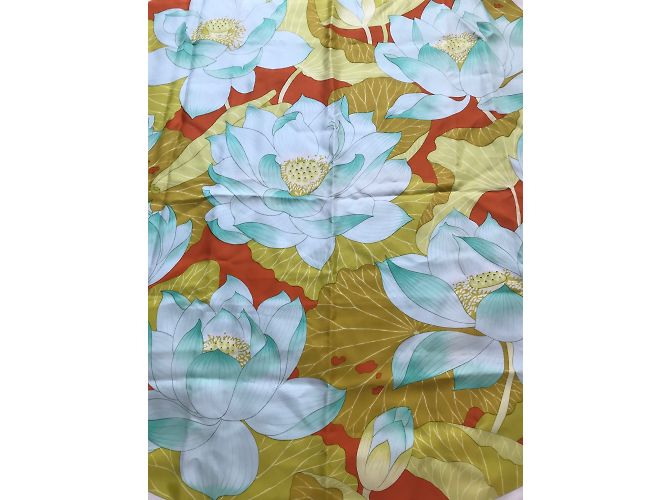 Hermès Flores de loto Beige - vista 8