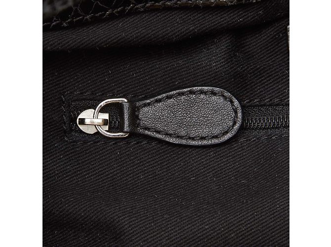 Céline Satchel de charol en relieve - vista 8