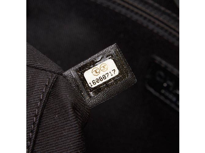 Chanel Piccola borsa Deauville Marrone Nero Beige - Ansicht 7