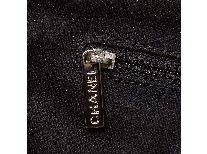 Chanel Piccola borsa Deauville Marrone Nero Beige - Ansicht 8