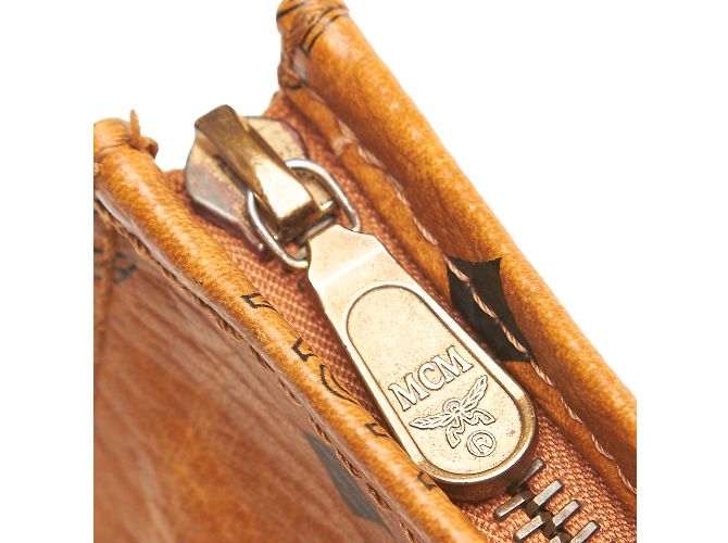 Omega Visetos Clutch aus Leder Schwarz Silber - Ansicht 7