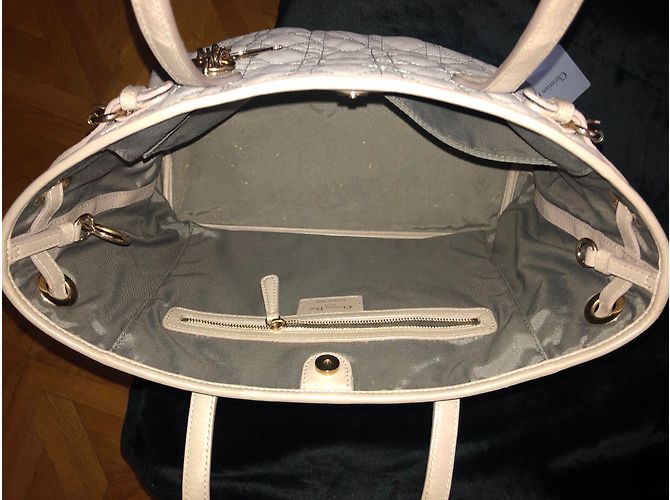 Borsa Dior Panarea Grigia Argento Grigio - vista 5