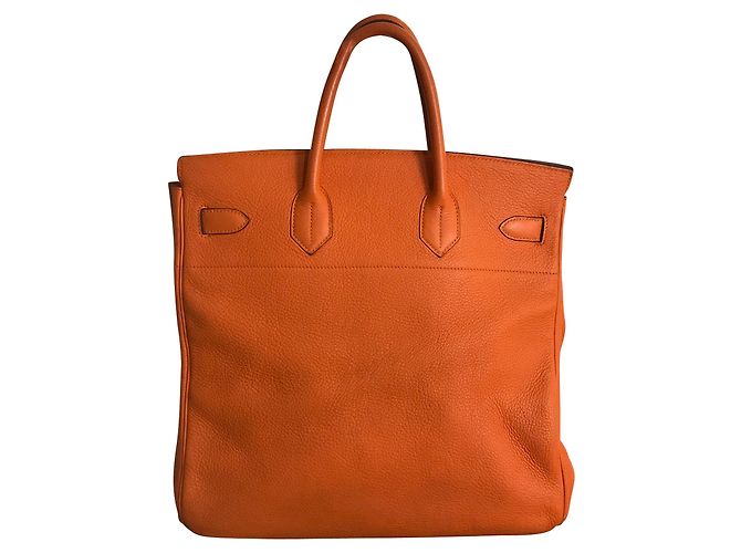 Hermès Haut A Courroies Birkin 40 Naranja - vista 2