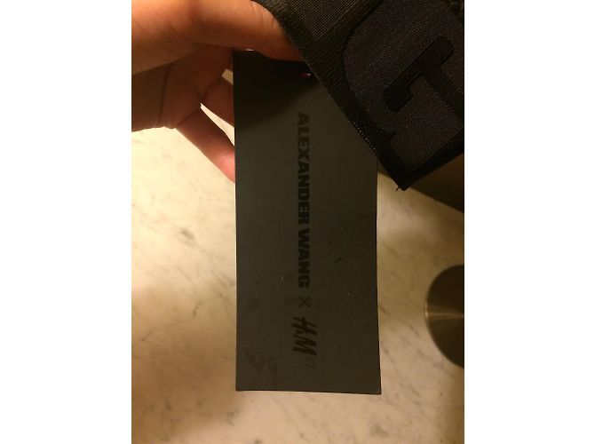 Alexander Wang, Sujetador Alexander Wang para H&M Negro Gris antracita - vista 7