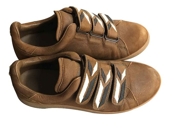 Jerome Dreyfuss Sneaker Beige Leder 37 - Ansicht 2