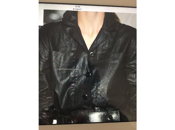 Bottega Veneta Desfile modelo bottega primavera verano 207 Negro - vista 5