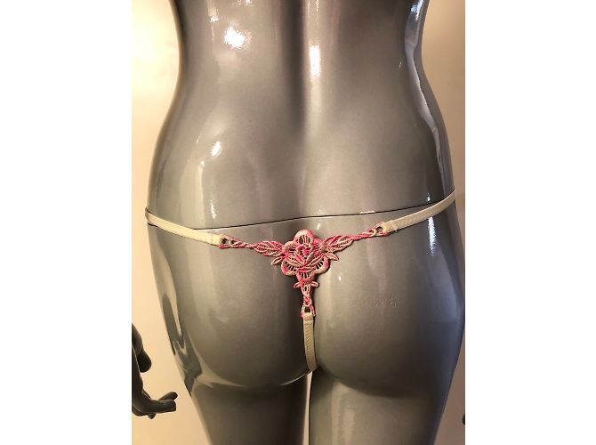 Autre Marque Conjunto de lencería Wacoal T90B rosa y blanco - vista 4