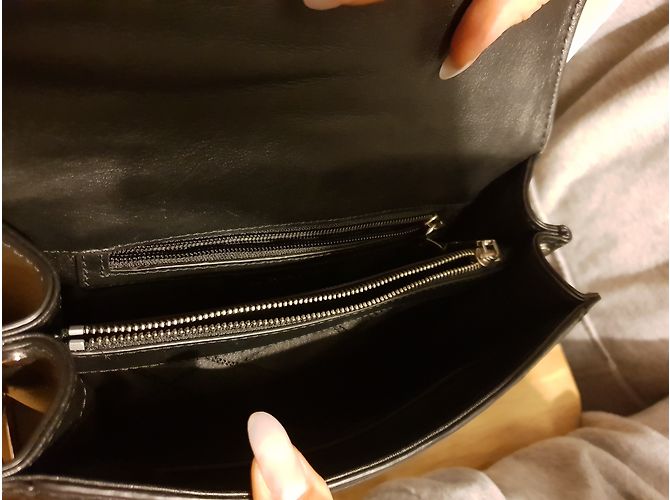 Michael Kors Whitney sac bandoulière en cuir matelassé noir gris - vue 5