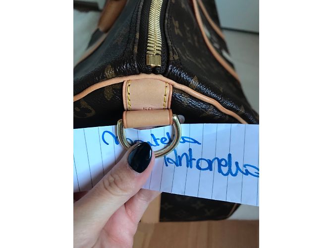 Louis Vuitton Keepall Schultergurt "My Monogram" Dunkelbraun - Ansicht 14