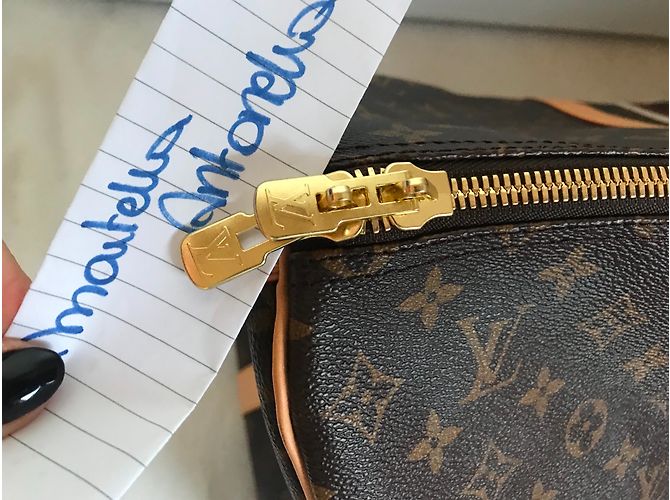 Louis Vuitton Keepall Schultergurt "My Monogram" Dunkelbraun - Ansicht 5