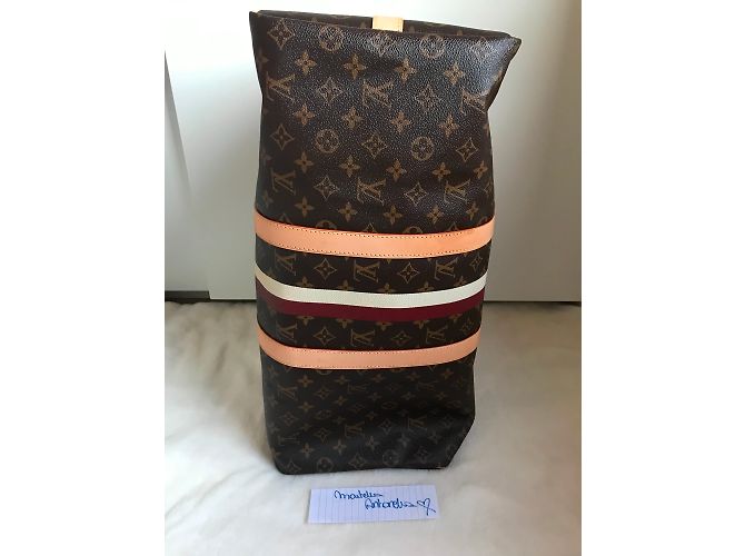 Louis Vuitton Keepall Schultergurt "My Monogram" Dunkelbraun - Ansicht 7