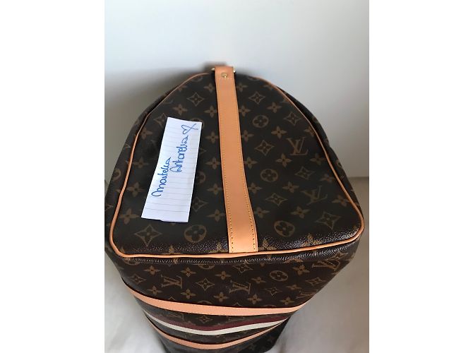 Louis Vuitton Keepall Schultergurt "My Monogram" Dunkelbraun - Ansicht 9