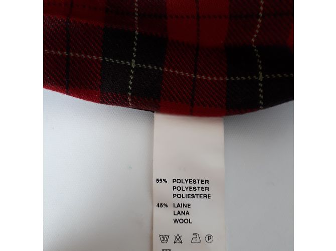 CACHAREL Jupe plissée écossaise rouge Taille 6 -7 ans - vue 5