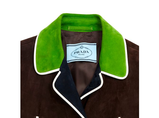 Prada BROWN SUEDE NUEVO - vista 2