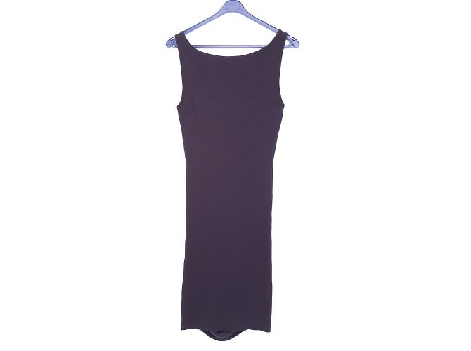 Super Trash Supertrash - Figurbetontes Lila Strickkleid S - Ansicht 2