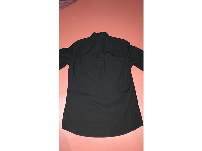 Camicia Philipp Plein in cotone nero L - vista 4