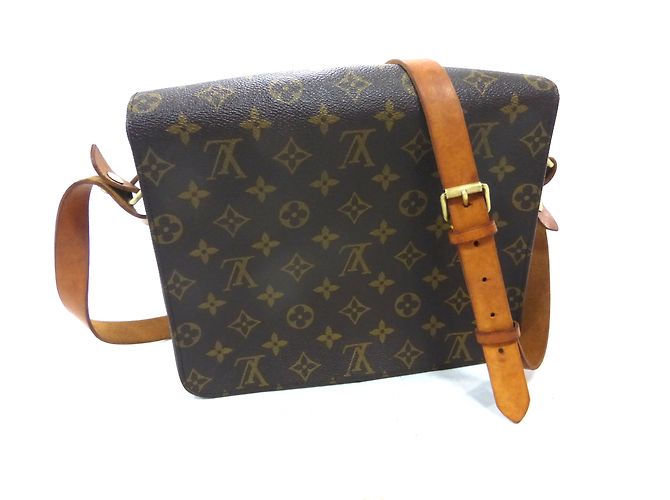 Cartouchiere Louis Vuitton CARTUCCIA GM MONOGRAM Marrone - vista 3