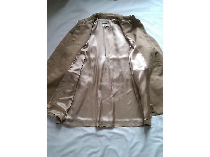 Trench Claudie Pierlot Beige in Cotone - vista 4
