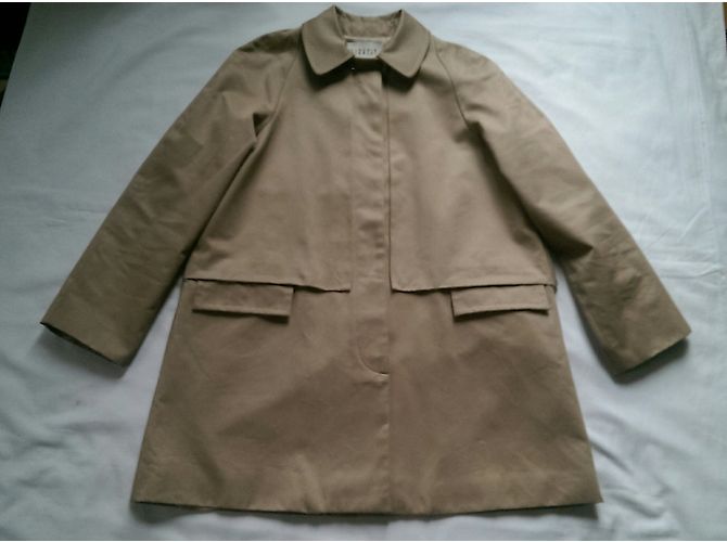 Trench Claudie Pierlot Beige in Cotone - vista 9