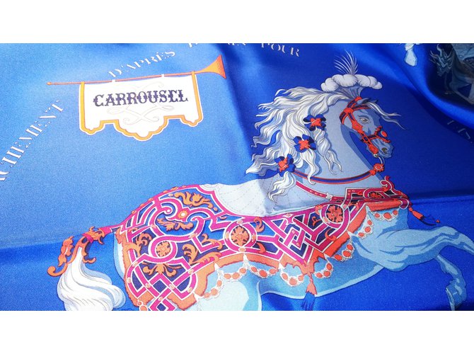 Hermès CARRUSEL Azul - vista 3