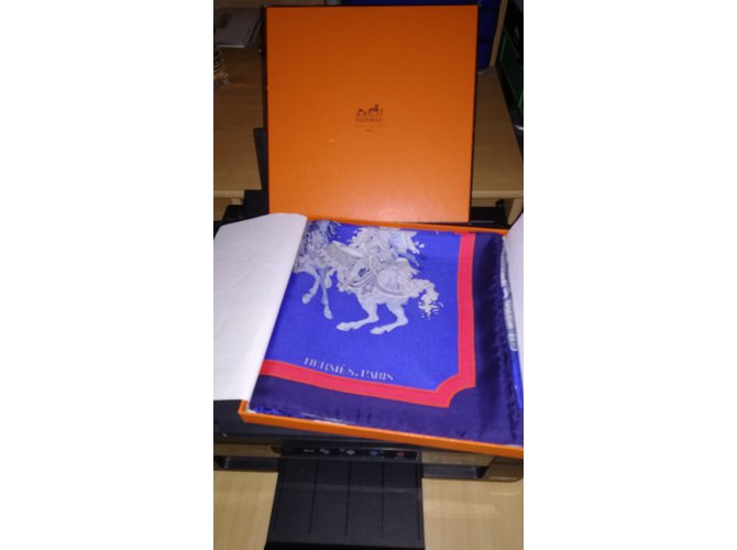 Hermès CARRUSEL Azul - vista 6