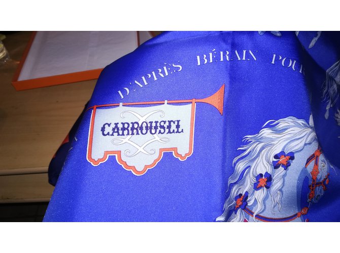Hermès CARRUSEL Azul - vista 9