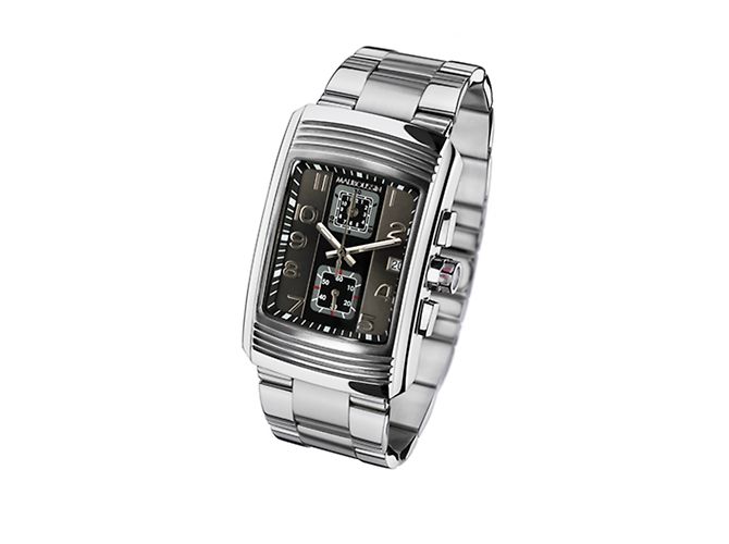MAUBOUSSIN - Montre Chronographe  "FORCE VITALE" Acier sur Acier- 50 mm - vue 2