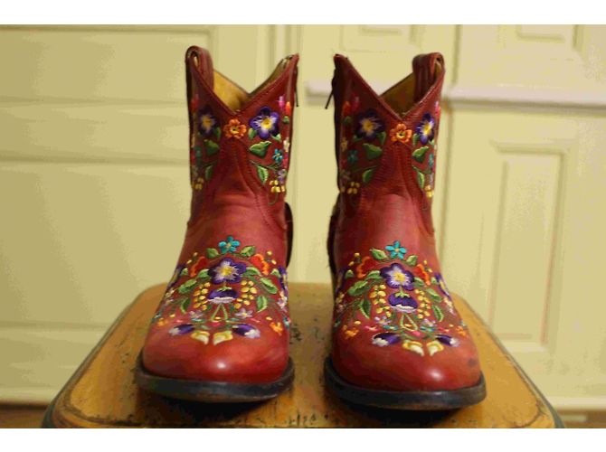 Mexicana Botines bordados - vista 3