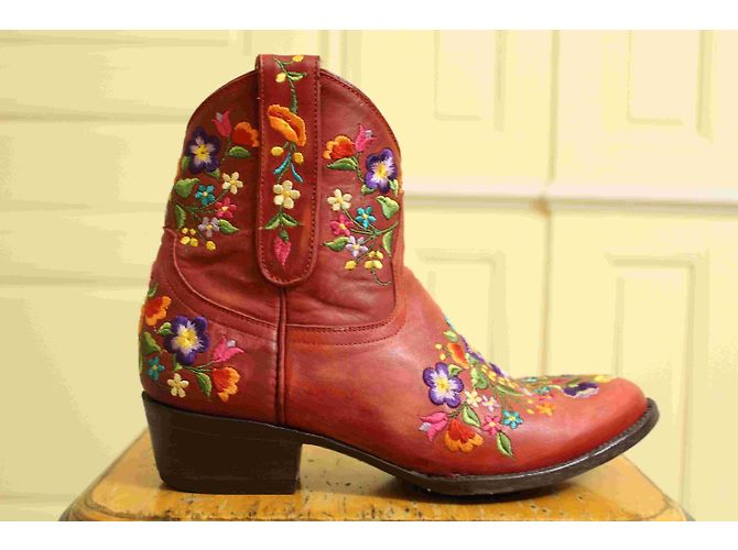 Mexicana Botines bordados - vista 7