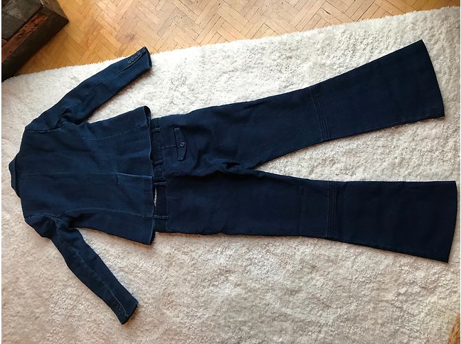 Terno de calça Paul Smith azul marinho de algodão - vista 2