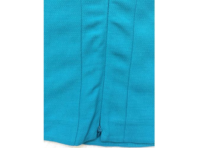Top Bimba & Lola Azul Celeste de Viscosa Algodón y Lino - vista 10