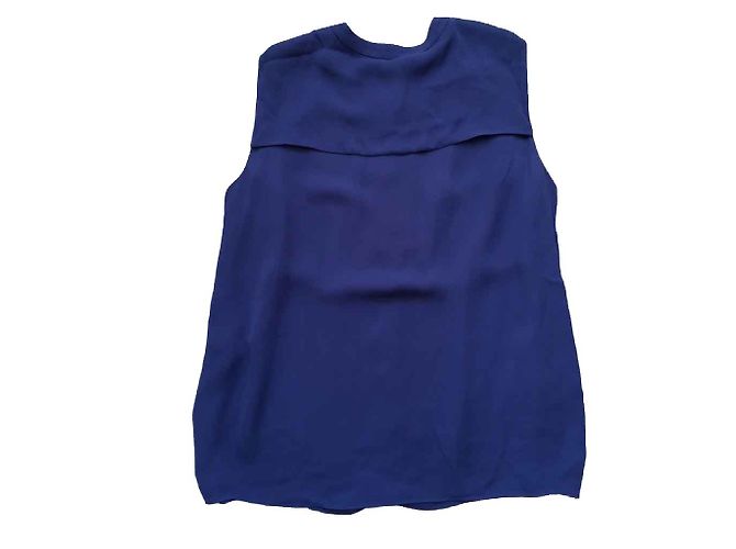 Camicia Bimba & Lola Blu Indaco in Viscosa M - vista 2